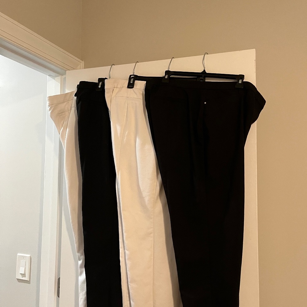 Six pieces! Black & white!